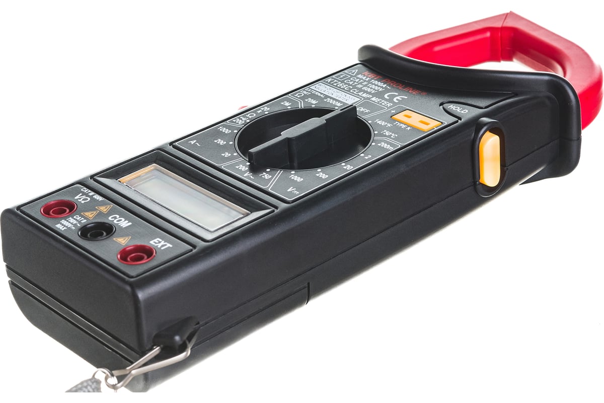 Цифровые токовые клещи КВТ KT 266C PROLINE 79132 - выгодная цена ...