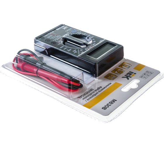 Цифровой мультиметр IEK Universal M830B 6073763 TMD-2B-830