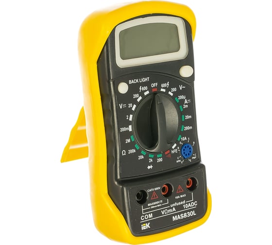 Цифровой мультиметр IEK Master MAS830L TMD-3L-830 3669447