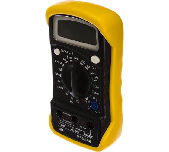 Цифровой мультиметр IEK Master MAS830L TMD-3L-830 3669447