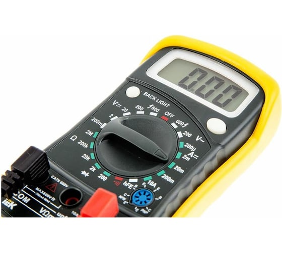 Цифровой мультиметр IEK Master MAS830L TMD-3L-830 3669447 - выгодная ...