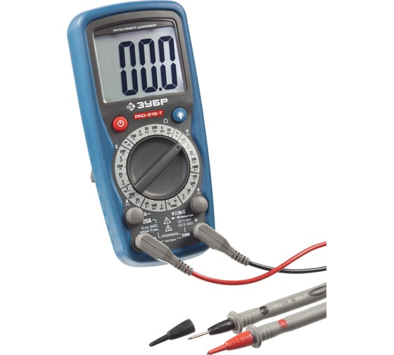 Мультиметр ЗУБР Порфессионал PRO-815-Т 59815-T