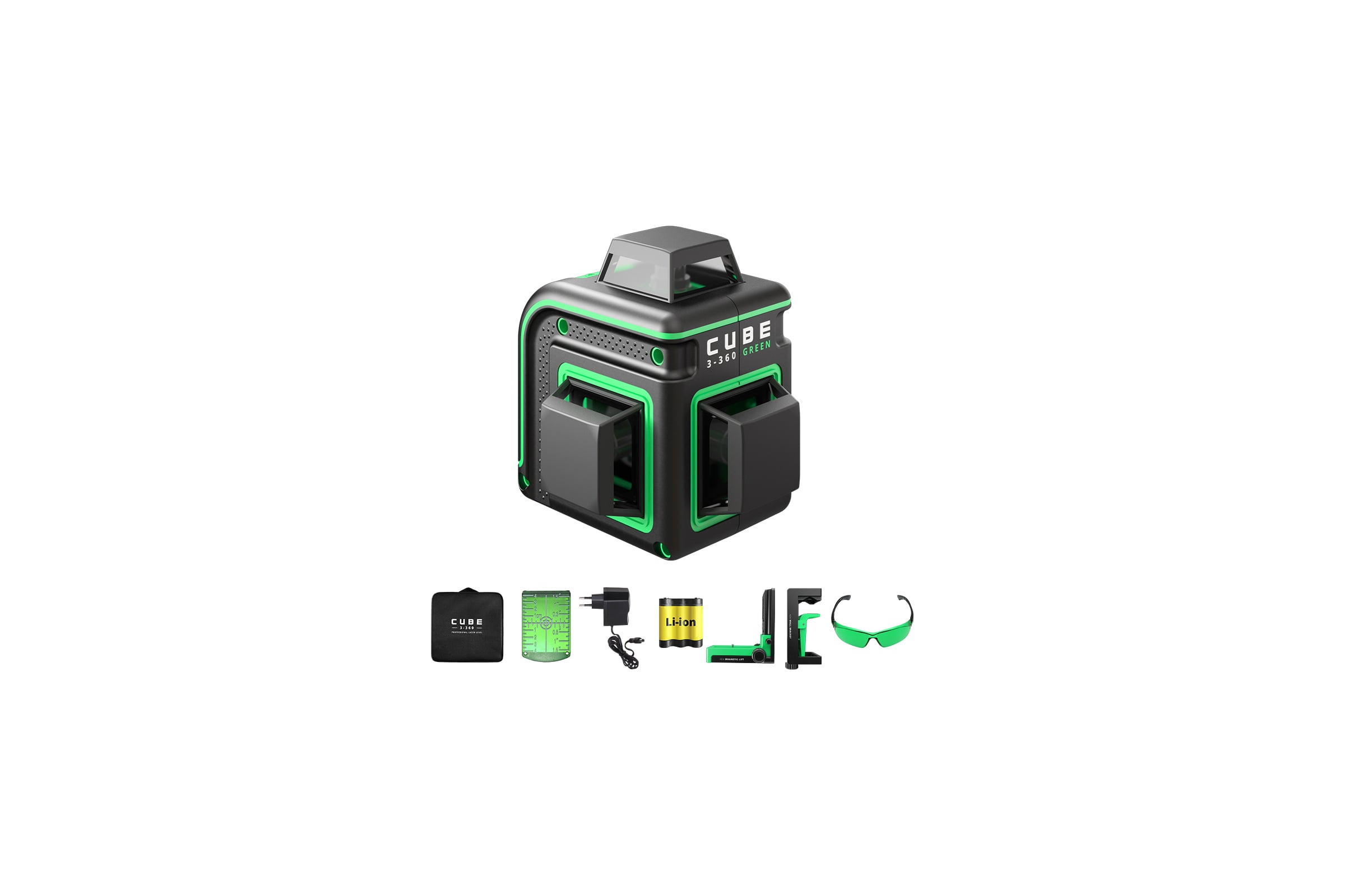 ЛазерныйуровеньADACube3-360GREENHomeЕditionА00566