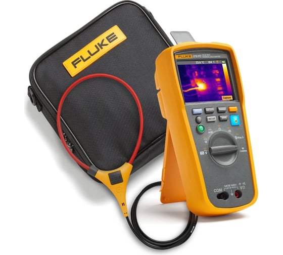 Мультиметр-тепловизор Fluke с гибкими клещами и футляром 279FC/IFLEX