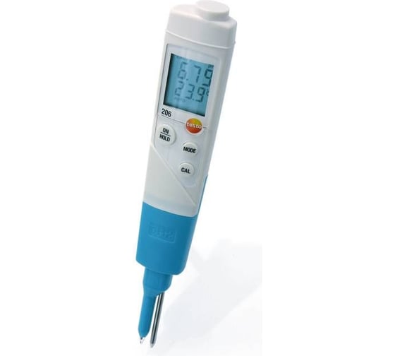 Измеритель уровня pH и температуры Testo 206-pH2 с поверкой 0563 2062П