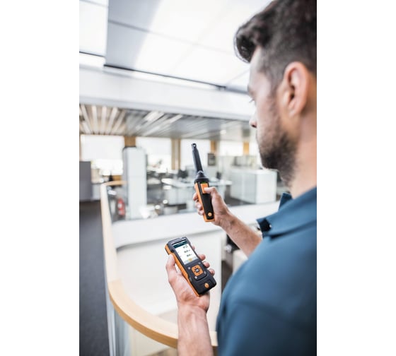 Комплект 440 Testo с Bluetooth зондом СО2 и кейсом 0563 4405