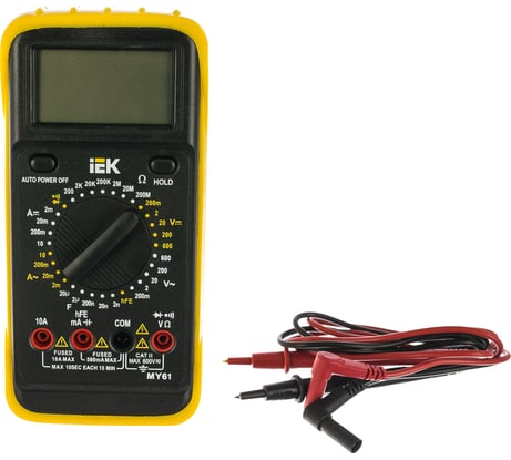 Цифровой мультиметр IEK Professional MY61 469879 TMD-5S-061