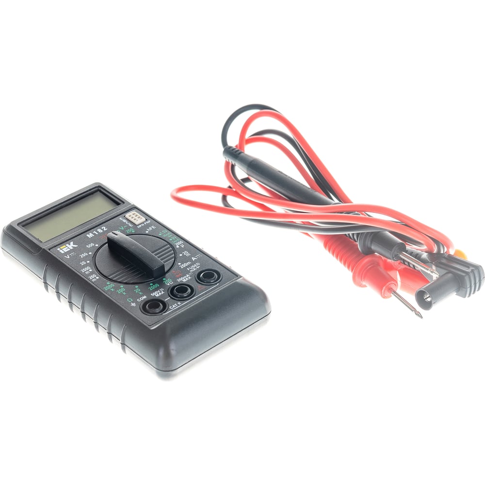 Цифровой мультиметр IEK Compact M182 299590 - выгодная цена, отзывы ...