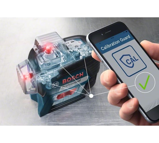 Лазерный нивелир Bosch GLL 3-80C+ BM1 + LR7 + L-boxx 0601063R05