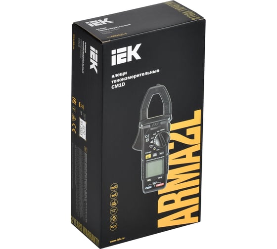 Токоизмерительные клещи IEK Arma2l 5 cm1d A2L5-CM14-01