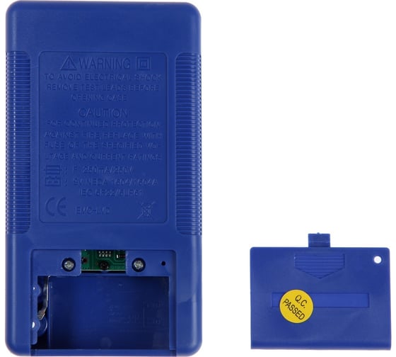 Мультиметр ТУНДРА DT-838, ACV/DCV, DCA, 200-2МΩ, прозвон 1026051