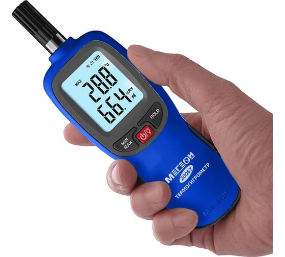 Термогигрометр МЕГЕОН 20067 с Bluetooth, с поверкой к0000401771