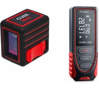 Комплект ADA: Лазерный уровень Cube MINI Basic Edition + дальномер лазерный Cosmo MINI А00585