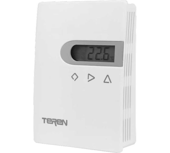 Комнатный датчик твердых частиц Teren pm2.5, выход rs485/modbus, жк-дисплей с подсветкой и сенсорными клавишами Teren PMWB02 1