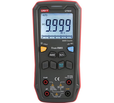 Цифровой компактный мультимер с автодиапазоном UNI-T UT60S True RMS NCV 00-00012009