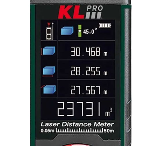 Лазерный дальномер с Bluetooth-камерой KLPRO 120 метров 12017 KLLZM120B