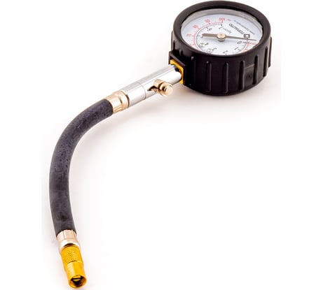 Шинный манометр TOPAUTO гибкий 14612