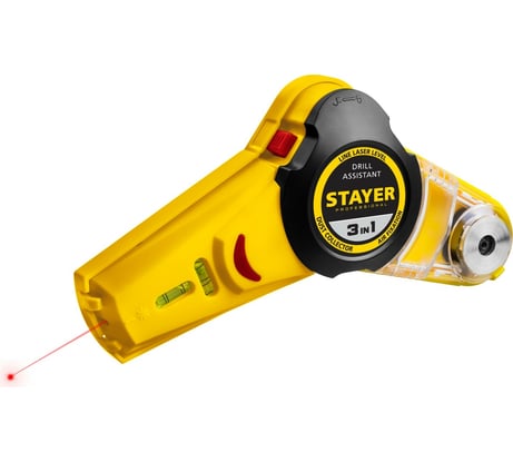 Уровень с приспособлением для сверления STAYER Drill Assistant 34987