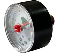 Горизонтальный манометр Victoria 50-1/4-10bar 27-610