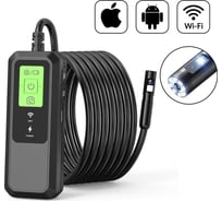 Видеоэндоскоп iCarTool WIFI, для смартфона/планшета, 2 камеры 3.5Мп (2560x1440), зонд 7.9 мм, длина 3м IC-V803-2