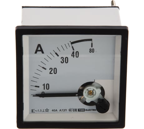 Амперметр TDM ELECTRIC А72П 40А-1.5 SQ1102-0080