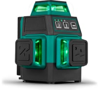 Лазерный уровень Rokodil 3D Ray Air, лазерный нивелир, 360 градусов, 12 линий, зеленый луч 1048603