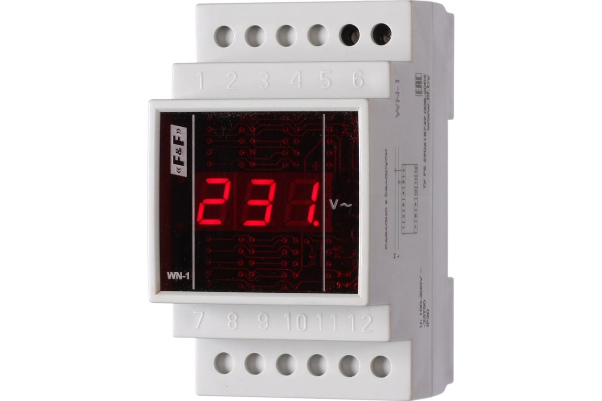 Указатель напряжения для однофазной сети F&F WN-1 EA04.007.006 ...