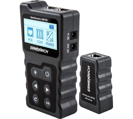 Кабельный poe-тестер Ermenrich (Эрменрих) netgeeks np25 82541