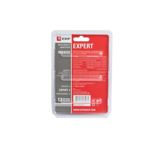 Цифровой мультиметр EKF MS8232 Expert In-180701-pm8232