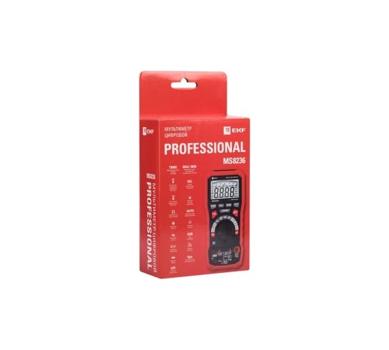 Цифровой мультиметр EKF MS8236 Professional In-180701-pm8236