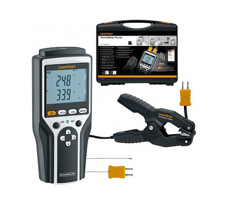 2-канальный высокоточный термометр Laserliner ThermoMaster Plus Set 082.036A