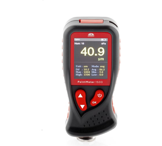 Толщиномер ADA ЛКП PaintMeter 1500 А00581