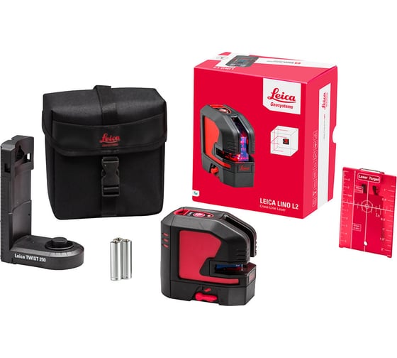 Линейный лазер Leica Lino L2s-1 в сумке 848435 1