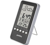 Часы-метеостанция PERFEO Window PF-S002A черный 30 013 229