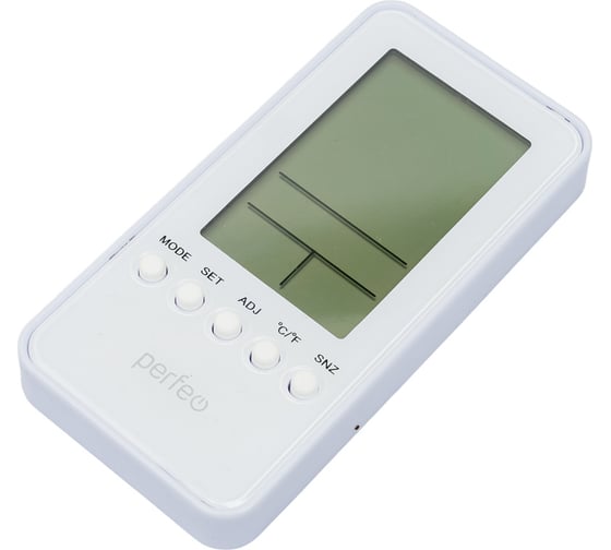 Часы-метеостанция PERFEO Window PF-S002A белый 30 013 228