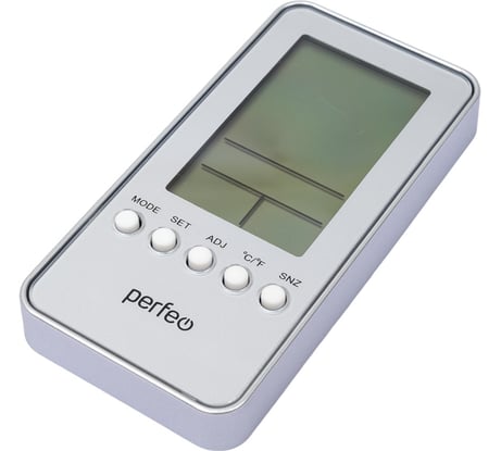 Часы-метеостанция PERFEO Window PF-S002A серебряный 30 013 230