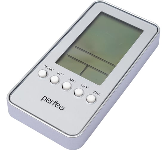 Часы-метеостанция PERFEO Window PF-S002A серебряный 30 013 230 1