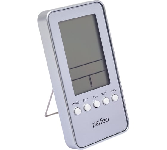 Часы-метеостанция PERFEO Window PF-S002A серебряный 30 013 230