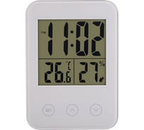 Часы-метеостанция PERFEO Touch PF-S681 белый 30 013 226