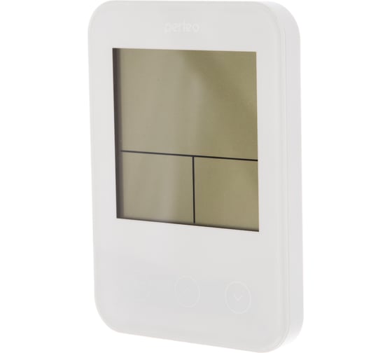 Часы-метеостанция PERFEO Touch PF-S681 белый 30 013 226