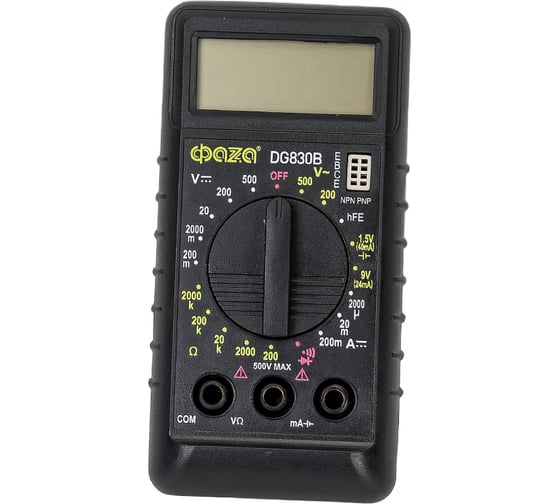 Цифровой мультиметр ФАZА DG830B 5008748