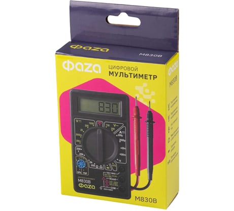 Цифровой мультиметр ФАZА M830B 5000377