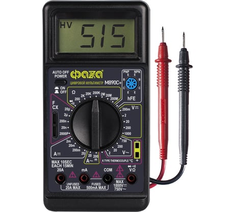 Цифровой мультиметр ФАZА M890C+ 5008816
