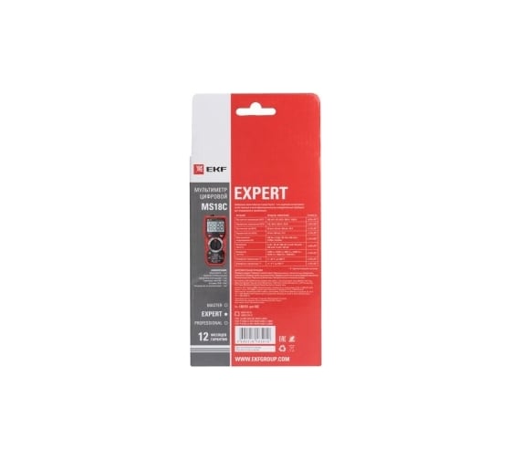 Цифровой мультиметр EKF MS18C Expert In-180701-pm18C