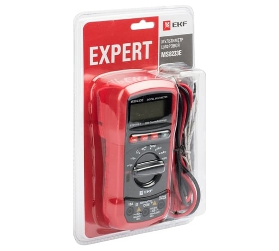 Цифровой мультиметр EKF MS8233E Expert In-180701-pm8233E