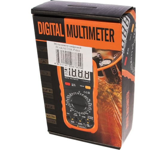 Цифровой мультиметр PEAKMETER PM64 17118