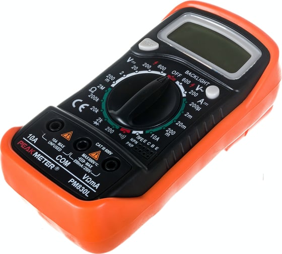 Цифровой мультиметр PEAKMETER PM830L 17119
