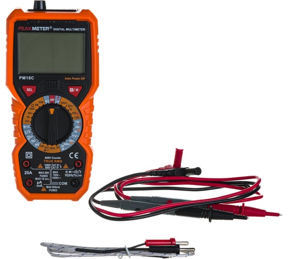 Цифровой мультиметр PEAKMETER PM18C 17117