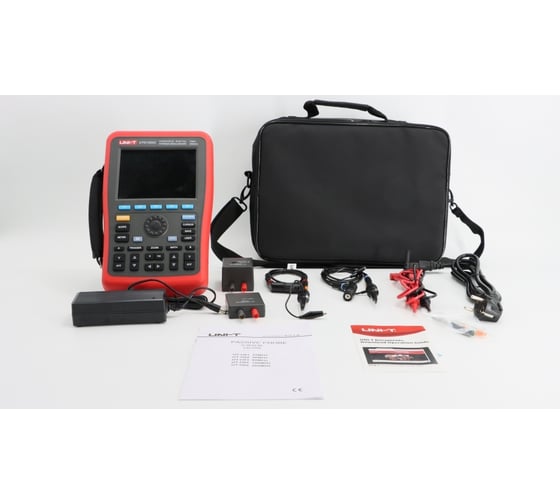 Цифровой портативный осциллограф UNI-T UTD1102C 2 канала, 100 МГц, 250Мв/с, c USB 00-00012508