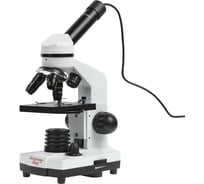 Школьный микроскоп Микромед эврика 40х-1600х, вариант 2, с видеоокуляром 30417 м30417-ВИ